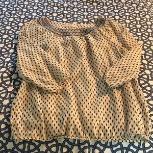 Loft 3/4 sleeve top